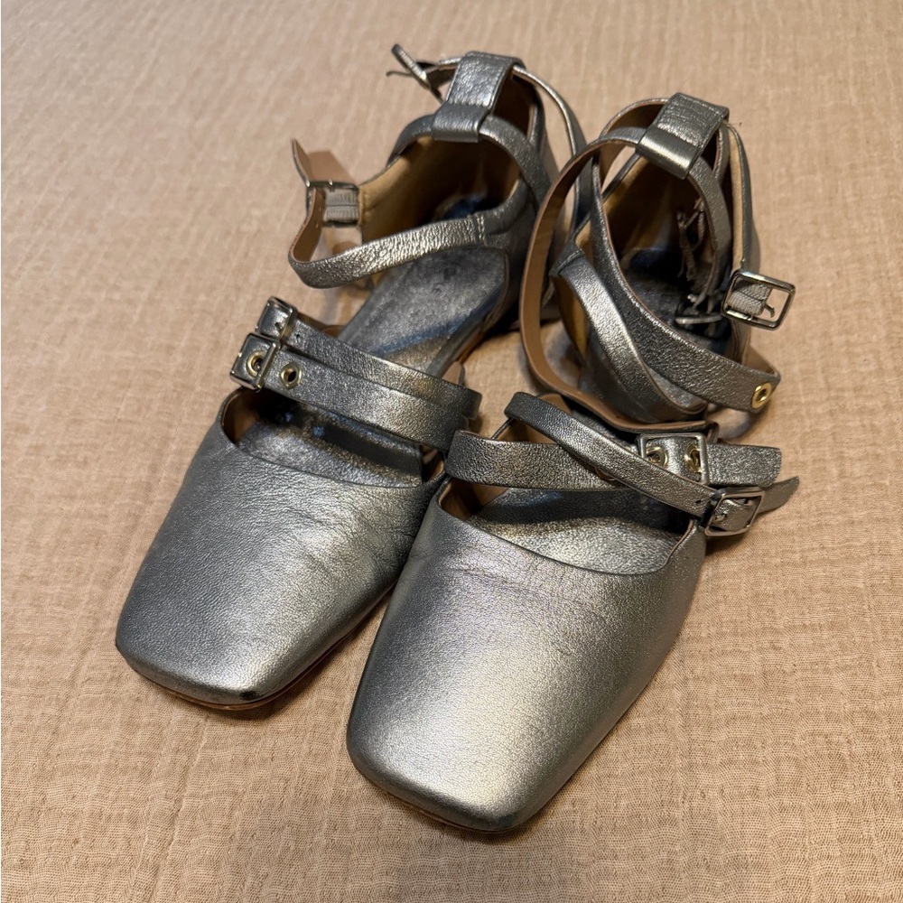 Free People Hart Buckle Flats - Picture 5 of 7
